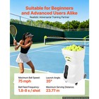 Uimoso Portable Tennis Ball Launcher For Practice And Training Sessions