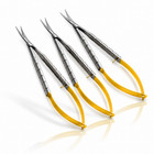 3 German Castroviejo Micro Surgery Scissors 6  Cvd Ophthalmology Dental Surgical