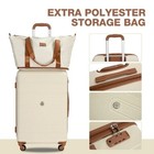 Travelhouse 6 Piece Hardshell Luggage Set Hardside Lightweight Suitcase With Tsa
