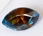 Natural Bi-color Pitambari Sapphire 8 55 Ct Marquise Loose Gemstone