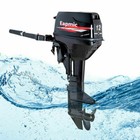 12hp Outboard Motor 2-stroke 169cc Engine  3-blade Propeller  8-30 Km h 6 34 Gpm
