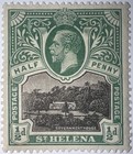 Travelstamps  St  Helena Stamps Scott  61 - 1 2d King George V Mint Mogh