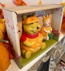 Disney Halloween Winnie The Pooh   Piglet Salt   Pepper Shakers Ceramic New 