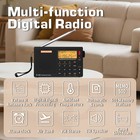 New Xhdatat R108 Portable Radio Am Fm Sw Lw Airband Full Band Dsp Digital Radio