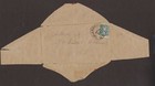 Confederate  Milledgeville  Georgia Csa 10c Davis Turned Cover 