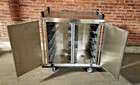Dmtq1t2d10- Dinex   Totally Quiet Compact Meal Delivery Cart - Double Doors