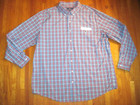 Vineyard Vines Classic Fit Tucker Blue pink Check Oxford Dress Shirt 2xlt New