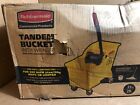 Rubbermaid Commercial 738000yel 31 Qt  Reverse Mop Bucket wringer - Yellow Nob