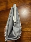 Daniel Swarovski Gray Silver Embellished Evening Purse Bag - Made In Paris
