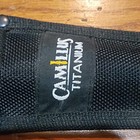 Camillus Titanium Saw Black Rubber Handle With Sheath