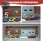 Display Case For Hot Wheels  Stackable Parking Garage For 1 64 Scale Matchbox To