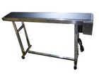 110v 60w 59  7 9  Power Slider Bed Black Ss Pvc Belt Conveyor Without Barrier