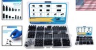 350pcs Nylon Hex Spacer Standoff Nut Set For Precision Electronics Projects