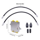 Mini Excavator Cushion Valve Kit Complete For Swivel Motor C-type Interface