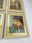 Vtg Set Of 4 Children   s Ballet Framed Prints Mid Century 13x11 Donald Art Co 