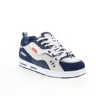 Globe Ct-4 Gbct4 Mens White Leather Lace Up Skate Inspired Sneakers Shoes