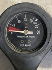 Vintage Scuba First Stage Air Pressure Regulator Valve With Integrated Gauge