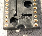 10 Pcs New Augat 28 Pin Dip Socket Gold Contacts Closed Frame Ic Socket Usa