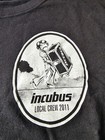 2011 Incubus Local Crew Concert Tour T Shirt Size L