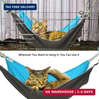 Extra Large Cat Hammock For Cage  Hanging Bed  Washable Soft Outdoor Mat  Waterp