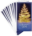 Pack Of Money Or Gift Card Holders  Christmas Wishes 10 Cards With Envelopes