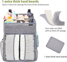 Hanging Diaper Caddy Organizer diaper Stacker And Crib Organizer upgrade Thicken