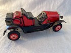 Vintage Tin Litho Friction Jalopy Toy Car Japan Issues Please Read