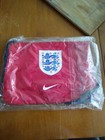 Nike England Soccer Shoe Sack Gym Pack Fitness Bag Red