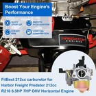 Carburetor For Honda Gx160 Gx200 5 5hp 6 5hp 16100-zh8-w61 W  Choke Lever Carb