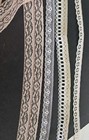 Lot Of 4 Full Spools Of Floral Lace Trim 1000  Yds New Lilac  Peach  Vintage New