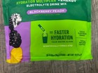 Liquid I v  Hydration Multiplier   Energy Drink Mix  Blackberry Peach  26 Pack 