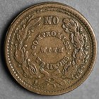 106 432do Patriotic Civil War Token R-4  no Compromise With Traitors 