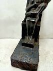 Rare Antique Ancient Egyptian Statue Seated Goddess Isis Nursing Horus