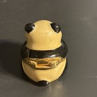 Estee Lauder Compact Panda  knowing  1998 Solid Perfume Enamel Canada Euc