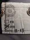 Stage Curtain Ifr 21x8  Gray Scrim Pro-made 18lbs Tagged Ifr No Exp  Fire Rating