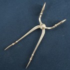 Georg Jensen Sterling Silver  blossom  Sugar Tongs - Free Shipping Usa