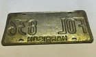 Vintage 1978 Mississippi    harrison County    License Plate   Tag   Fol 836