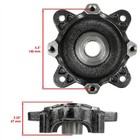 Wheel Carrier Disc   Bearing W bolts For Polaris Ranger Xp 800 2012