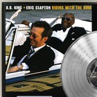 Bb King Eric Clapton - Riding With The King Silver Lp Record Plaque Display