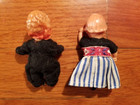 Vintage Dollhouse Miniature Vintage Dutch Holland German Dolls Jointed Girl Boy 
