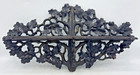 Large Antique German Black Forest Pipe Holder 19th Century Woodwork