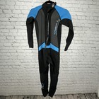 O   neill Black Blue Hammer 3 2 Zipped Double Seal Neck Wetsuit Youth Size 14