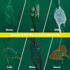 Server Apron Black With 3 Pockets 18 Inch Long Waiter Waitress Bistro Half Waist