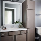 Hampton Bay Laminate Countertop Endcap Kit Sea Salt Gray Backsplash Edge Trim