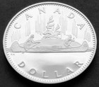     Canada  Proof   Silver  Dollar  1953 - 2003      Coronation    