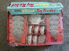 Vintage Child Toy Tea Set 23 Piece Floral Gold Edged Set Made In Japan