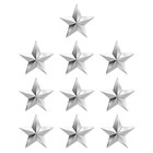 Snowboard Stomp Pad Non-slip 10 Pieces Winter Triangular Pentagram Ski