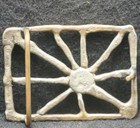 Xc23122 Very Cool Vintage 1970s    sun    Sky Nature Artwork Unisex Belt Buckle