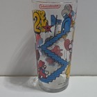 Vintage Rare Nintendo Super Mario Bros  2 Mario Collectible Drinking Glass 1989