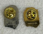 Lot Of 2 Vintage Mcdonald s Retro Jukebox Employee Enamel Lapel Pins Uniform